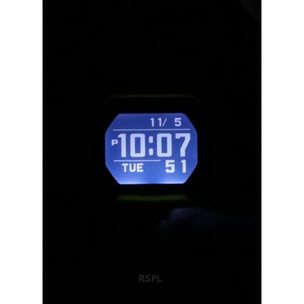 Montre Casio G-Shock G-Squad Digital Smartphone Link Bracelet en résine jaune Quartz GBD-200-9 200M pour homme