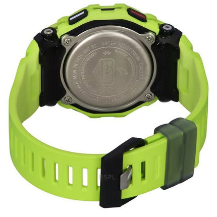 Montre Casio G-Shock G-Squad Digital Smartphone Link Bracelet en résine jaune Quartz GBD-200-9 200M pour homme