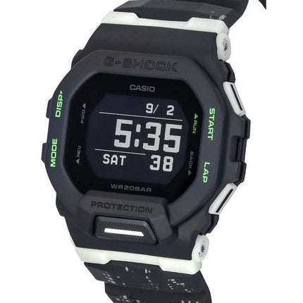 Montre pour homme Casio G-Shock Move G-Squad avec bracelet en résine numérique Quartz GBD-200LM-1 200M