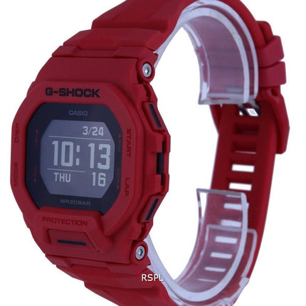 Casio G-Shock Résine Cadran Noir Numérique GBD-200RD-4 GBD200RD-4 200M Montre Homme