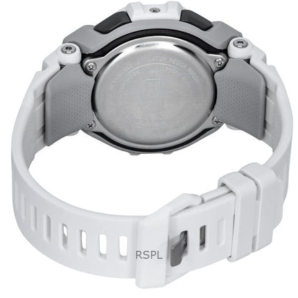 Montre Casio G-Shock G-Squad Digital Smartphone Link en résine biosourcée blanche à quartz GBD-300-7 200M pour homme