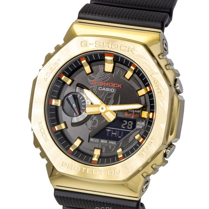 Montre homme Casio G-Shock G-Steel analogique-numérique avec connexion smartphone, cadran noir, solaire GBM-2100CX-9A, étanche à 200 m