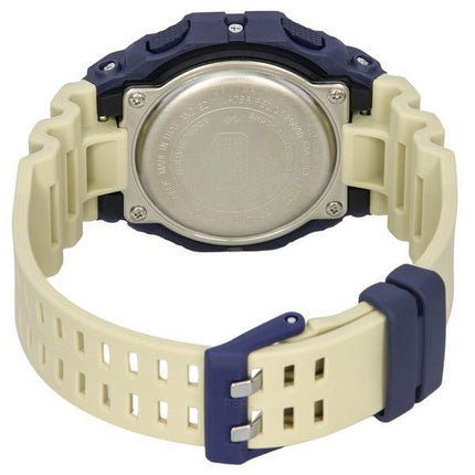 Casio G-Shock Move G-Lide Mobile Link Bracelet en résine beige numérique Quartz GBX-100TT-2 200M Montre pour homme
