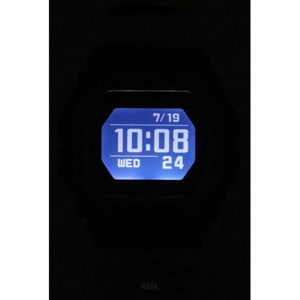 Casio G-Shock Move G-Lide Mobile Link Bracelet en résine grise numérique Quartz GBX-100TT-8 200M Montre pour homme