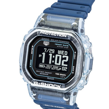 Montre homme Casio G-Shock G-Lide pour smartphone, bracelet en résine biosourcée, solaire GBX-H5600-2, étanche à 200 m.