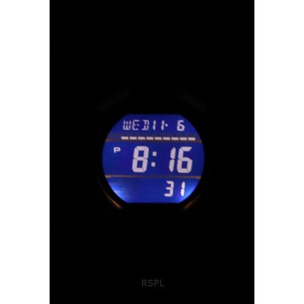 Montre Casio G-Shock Digital Bio-Based Orange Resin Strap Cadran Noir Quartz GD-010-4 200M Homme