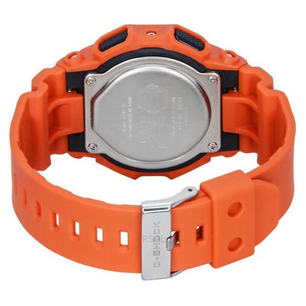 Montre Casio G-Shock Digital Bio-Based Orange Resin Strap Cadran Noir Quartz GD-010-4 200M Homme