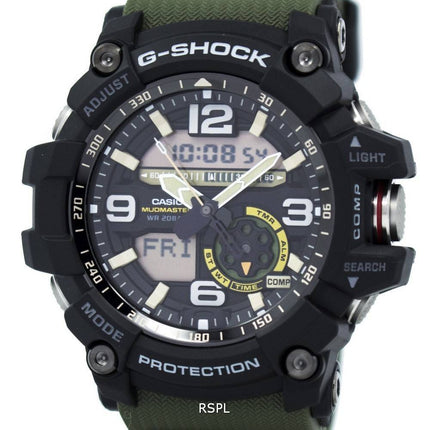 Montre Casio G-Shock MudMaster analogique numérique jumelles capteur GG-1000-1A3 Hommes