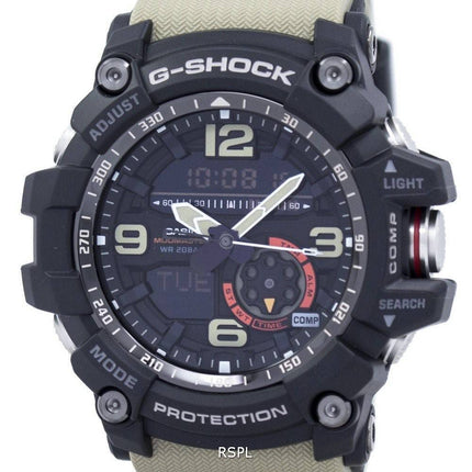 Montre Casio G-Shock MudMaster analogique numérique jumelles capteur GG-1000-1A5 Hommes