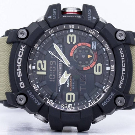 Montre Casio G-Shock MudMaster analogique numérique jumelles capteur GG-1000-1A5 Hommes