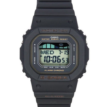 Montre Casio G-Shock G-Lide Digital avec graphiques de marée et de lune Quartz GLX-S5600-1 200M pour femme