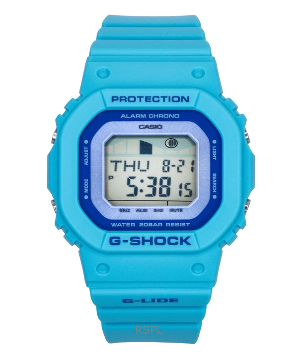 Montre femme Casio G-Shock G-Lide Digitale à quartz avec bracelet en résine biosourcée GLX-S5610-2 200 m