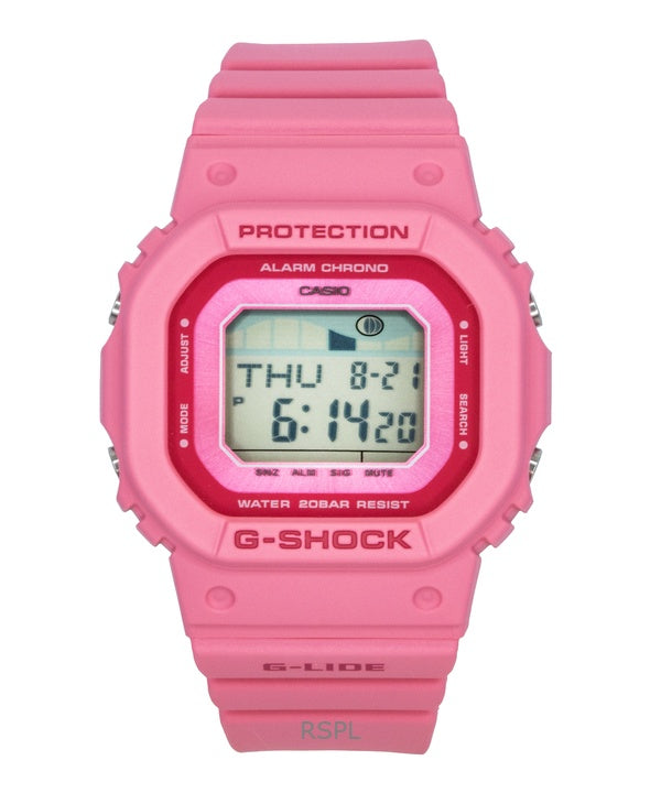 Montre Casio G-Shock G-Lide Digitale à quartz avec bracelet en résine biosourcée GLX-S5610-4 pour femme, 200 m