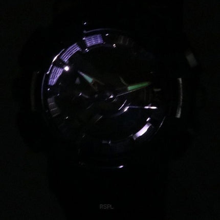 Casio G-Shock Métal Clad Analogique Quartz Numérique GM-110BB-1A GM110BB-1 200M Montre Homme