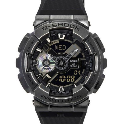 Montre pour homme Casio G-Shock analogique numérique avec bracelet en résine et cadran gris GM-110VB-1A 200M