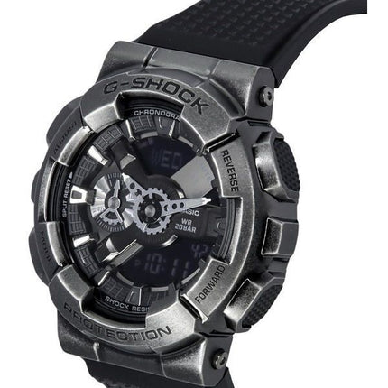 Montre pour homme Casio G-Shock analogique numérique avec bracelet en résine et cadran gris GM-110VB-1A 200M
