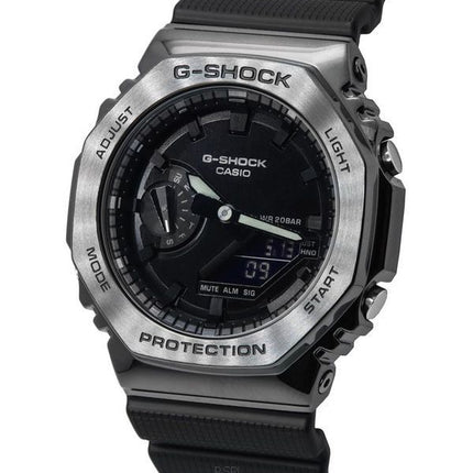 Casio G-Shock Métal Clad Analogique Quartz Numérique GM-2100BB-1A GM2100BB-1 200M Montre Homme