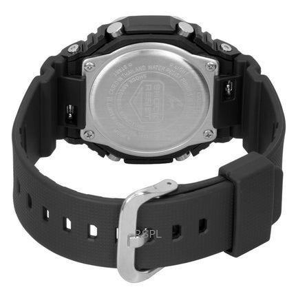 Montre homme Casio G-Shock G-Steel analogique-numérique en résine biosourcée, cadran noir, mouvement à quartz GM-2100BM-1A, étanche à 200 m