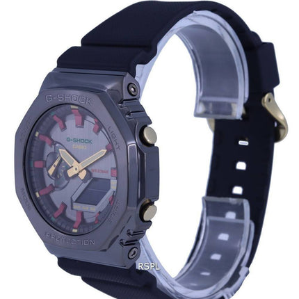 Casio G-Shock Analogique Numérique Cadran Noir Quartz GM-2100CH-1A GM2100CH-1 200M Montre Homme