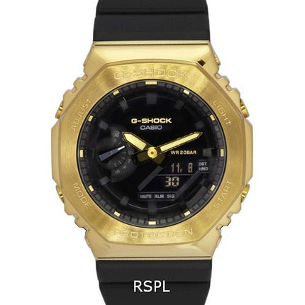 Casio G-Shock Analogique Numérique Cadran Noir Quartz GM-2100G-1A9 GM2100G-1A9 200M Montre Homme