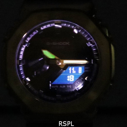 Casio G-Shock Analogique Numérique Cadran Noir Quartz GM-2100G-1A9 GM2100G-1A9 200M Montre Homme