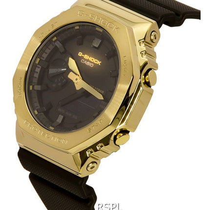 Casio G-Shock Analogique Numérique Cadran Noir Quartz GM-2100G-1A9 GM2100G-1A9 200M Montre Homme