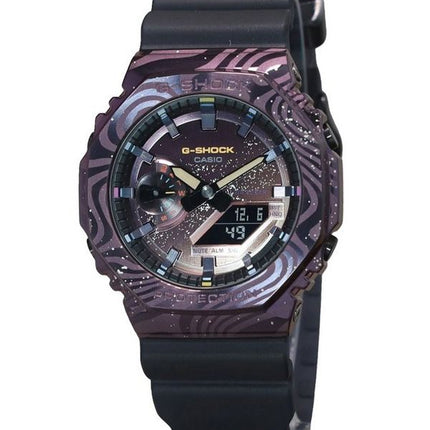 Montre pour homme Casio G-Shock Milky Way Galaxy édition limitée à cadran multicolore GM-2100MWG-1A 200M