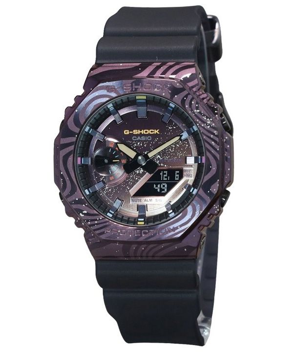 Montre pour homme Casio G-Shock Milky Way Galaxy édition limitée à cadran multicolore GM-2100MWG-1A 200M