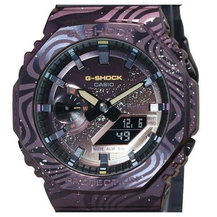 Montre pour homme Casio G-Shock Milky Way Galaxy édition limitée à cadran multicolore GM-2100MWG-1A 200M