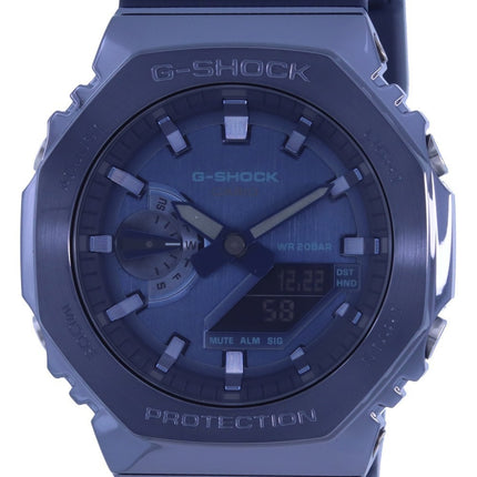Montre pour femme Casio G-Shock World Time analogique numérique recouverte de métal GM-2100N-2A GM2100N-2 200M