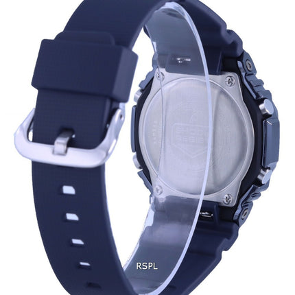 Montre pour femme Casio G-Shock World Time analogique numérique recouverte de métal GM-2100N-2A GM2100N-2 200M