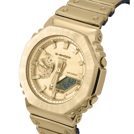 Montre Casio G-Shock G-Steel Fine Metallic Analog Digital Quartz GM-2100YMG-9A9 pour homme, 200 m