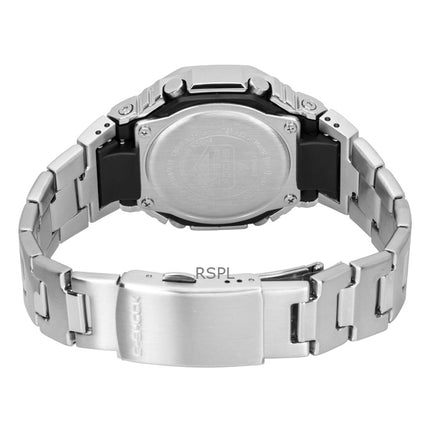 Montre homme Casio G-Shock G-Steel GM-2110D-3A1, analogique-numérique, cadran vert, en acier inoxydable, mouvement à quartz, étanche à 200 m.