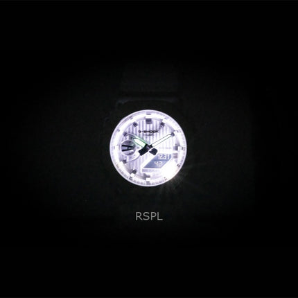 Montre homme Casio G-Shock G-Steel analogique-numérique édition limitée cadran blanc quartz GM-2110SH-7A 200M