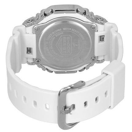 Montre homme Casio G-Shock G-Steel analogique-numérique édition limitée cadran blanc quartz GM-2110SH-7A 200M