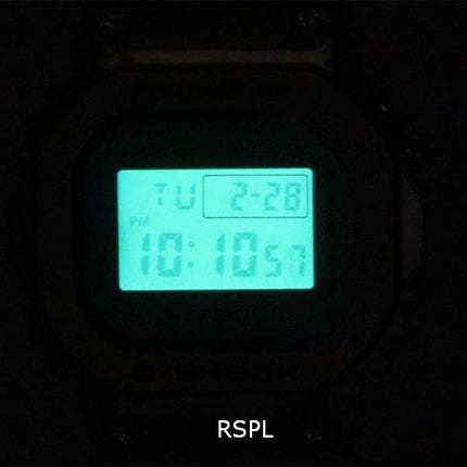 Montre pour femme Casio G-Shock rétro édition limitée à quartz numérique GM-5600LC-7 GM5600LC-7 200M