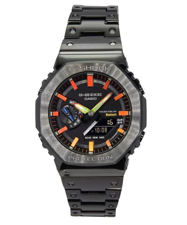 Casio G-Shock Full Metal 40e anniversaire Analogique Numérique Smartphone Lien Bluetooth Solaire GM-B2100BPC-1A 200M Montre Pour