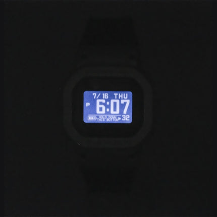 Montre homme Casio G-Shock Digital Smartphone Link avec bracelet en résine et affichage solaire GM-H5600-1
