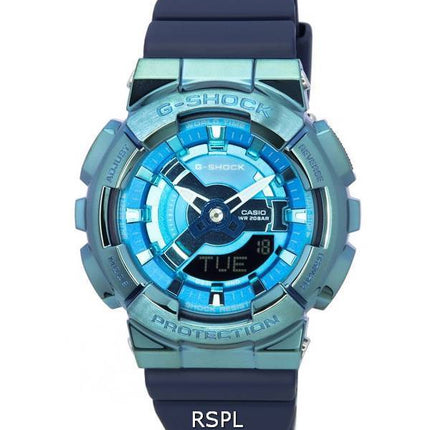 Montre pour femme Casio G-Shock Blue Analog Digital Quartz GM-S110LB-2A GMS110LB-2 200M