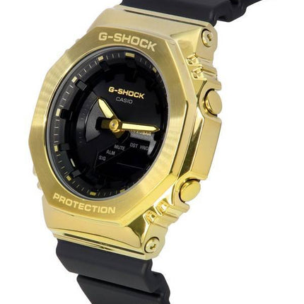 Casio G-Shock Analogique Numérique Cadran Noir Quartz GM-S2100GB-1A GMS2100GB-1A 200M Montre Femme