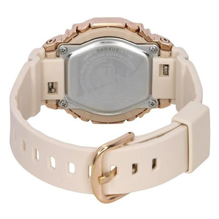 Montre pour femme Casio G-Shock analogique numérique avec bracelet en résine et cadran doré rose GM-S2100PG-4A 200M