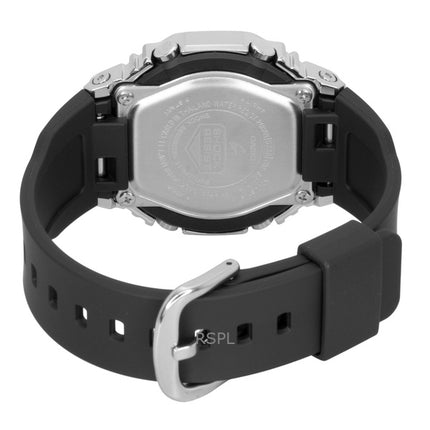 Montre Casio G-Shock GM-S2110-1A1 pour femme, analogique-numérique, en résine biosourcée, cadran noir, mouvement à quartz, étanche à 200 m.