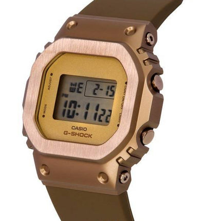 Montre pour femme Casio G-Shock Digital Metal Clad Bronze Cadran Quartz GM-S5600BR-5 GMS5600BR-5 200M