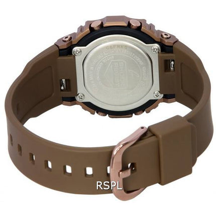 Montre pour femme Casio G-Shock Digital Metal Clad Bronze Cadran Quartz GM-S5600BR-5 GMS5600BR-5 200M