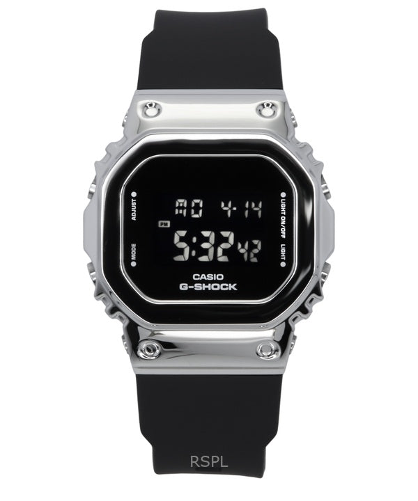 Montre Casio G-Shock Digital à quartz pour homme, bracelet en résine, GM-S5600U-1, 200 m