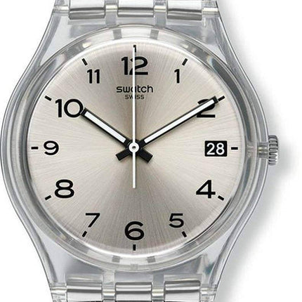 Montre unisexe Swatch Originals Silverall analogique Quartz GM416B