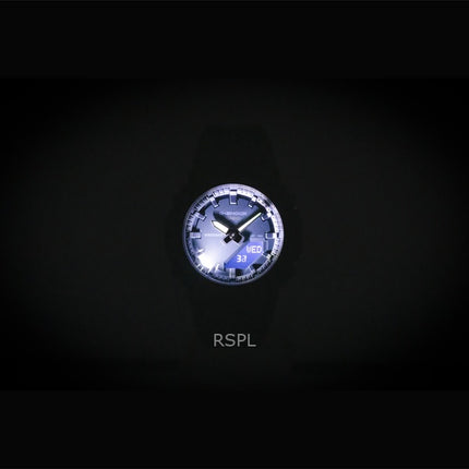Montre Casio G-Shock pour femme, analogique-numérique, bracelet en résine biosourcée, cadran bleu, mouvement à quartz GMA-P2100BA-2A, étanche à 200 m