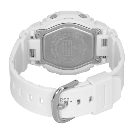 Montre femme Casio G-Shock analogique numérique avec bracelet en résine et cadran blanc polarisé GMA-P2100PC-7A à quartz, autonomie 200 m