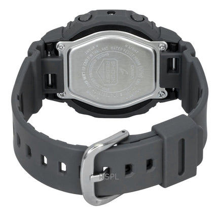 Montre Casio G-Shock pour femme, analogique-numérique, bracelet en résine biosourcée, cadran gris, mouvement à quartz GMA-P2126W-8A, étanche à 200 m