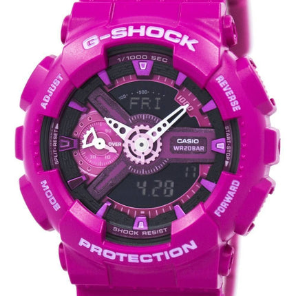 Casio G-Shock S série analogique-numérique mondiale temps GMA-S110MP-4 a 3 montre femme